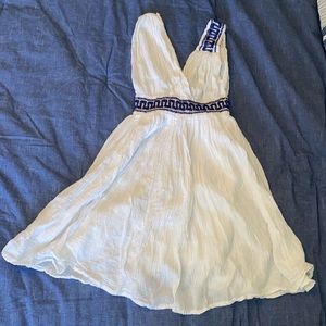 Greek Cotton Dress One Size